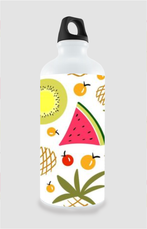 Sipper bottle  vibrant fruit designs