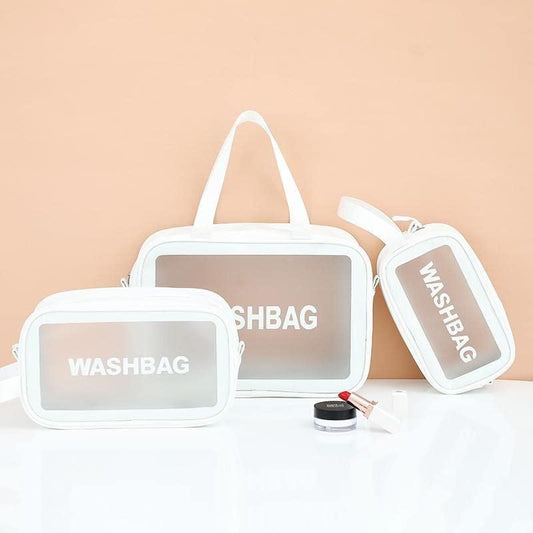 Waterproof Toiletry Travel Bags (Combo of 3)